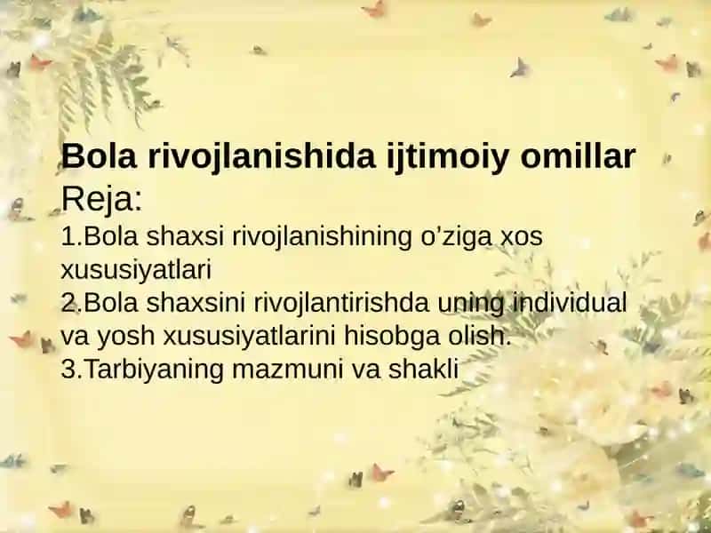 Bolarivojlanishidaijtimoiyomillar 2