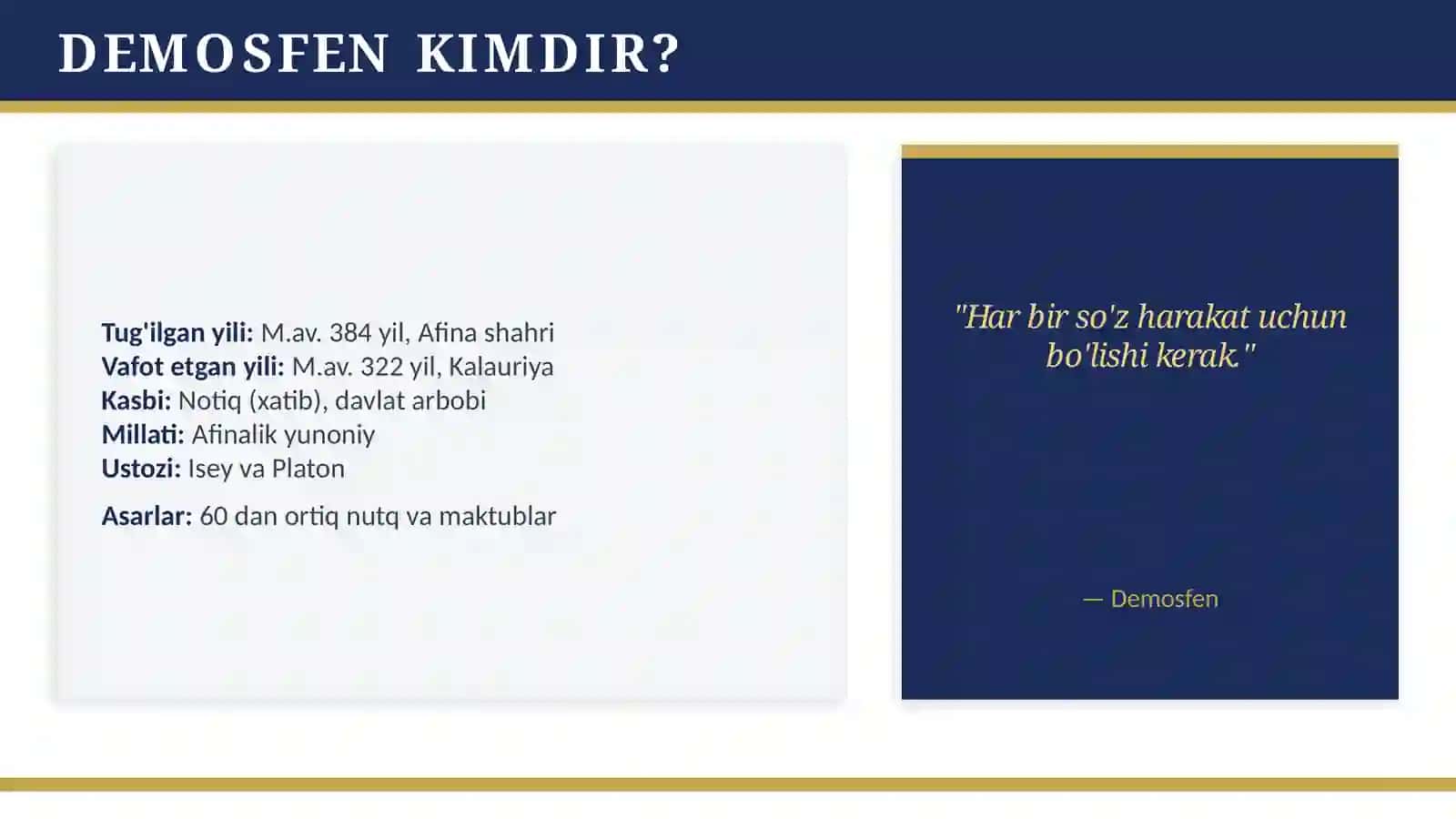 DEMOSFEN BUYUK NOTIQ 2
