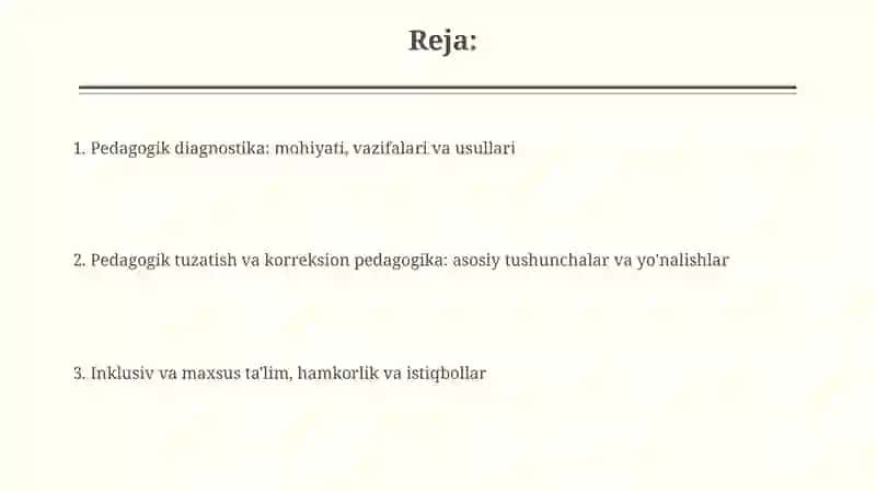 Pedagogik diagnostika va pedagogik korreksiya 2