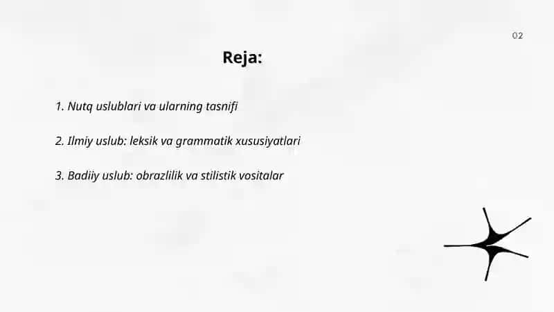 Nutq uslublari 2