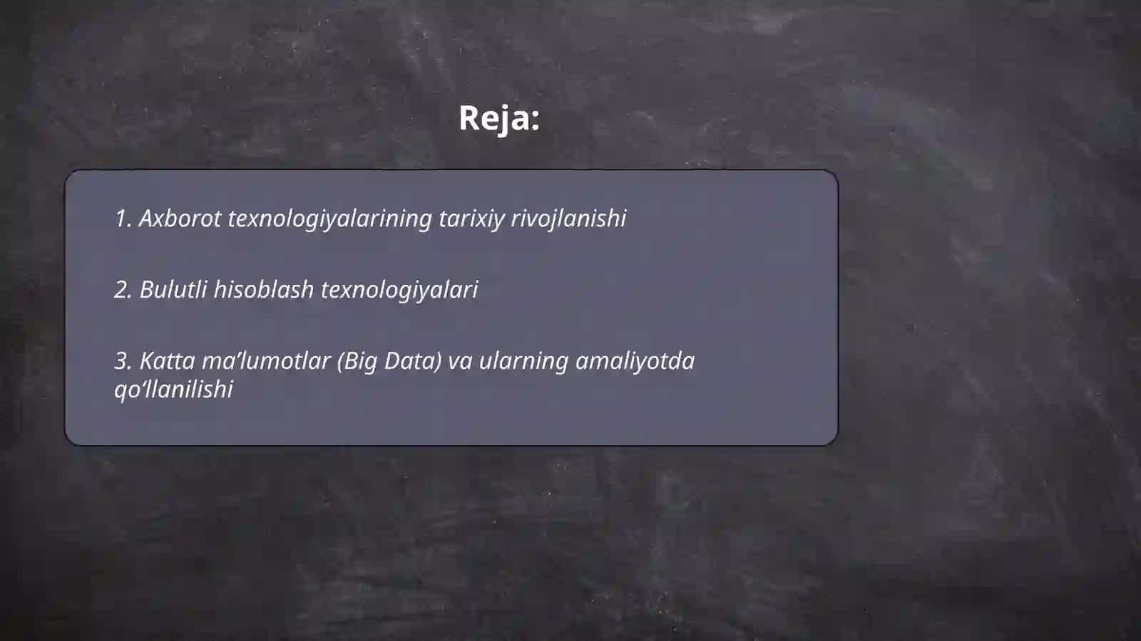 Axborot texnologiyalarining tarixiy rivojlanishi 2