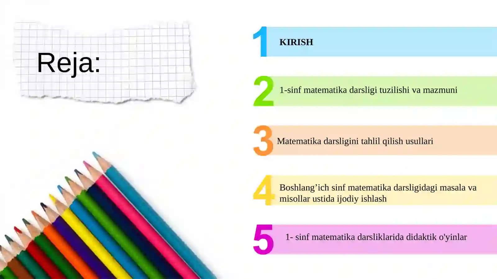 Boshlang’ich sinflarda matematikadan o‘quvchilarning ijodiy ishlashga o’rgatish metodikasi (2-sinf misolida). 2