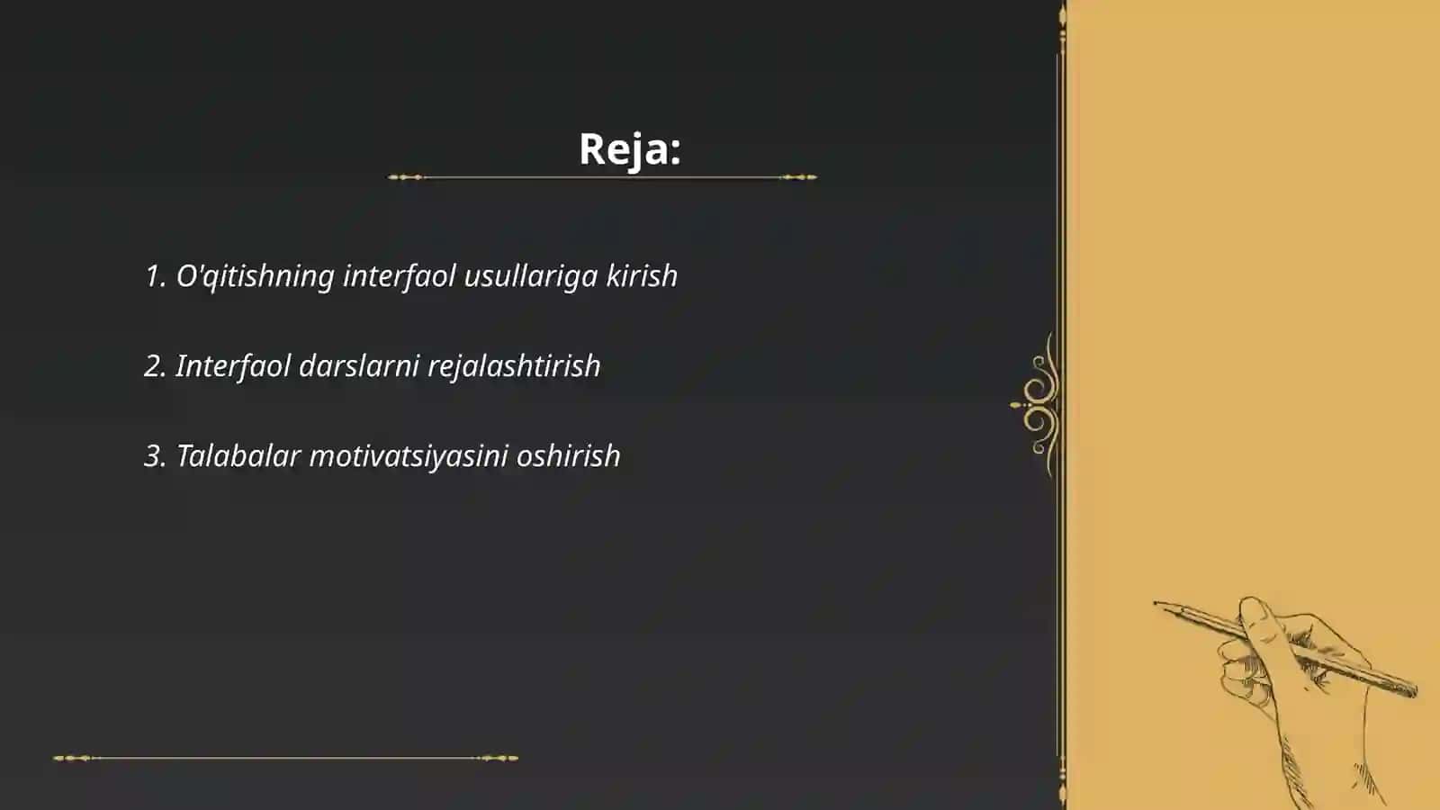 O'qitishning interfaol usullari 2