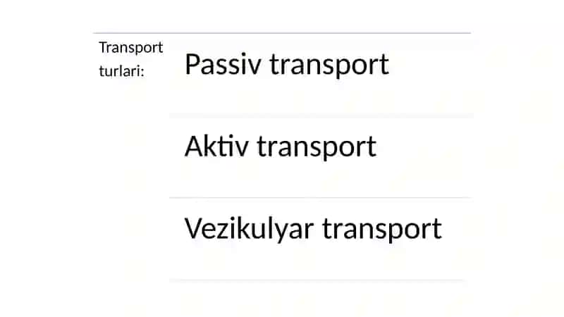Diffuziya va osmos 2