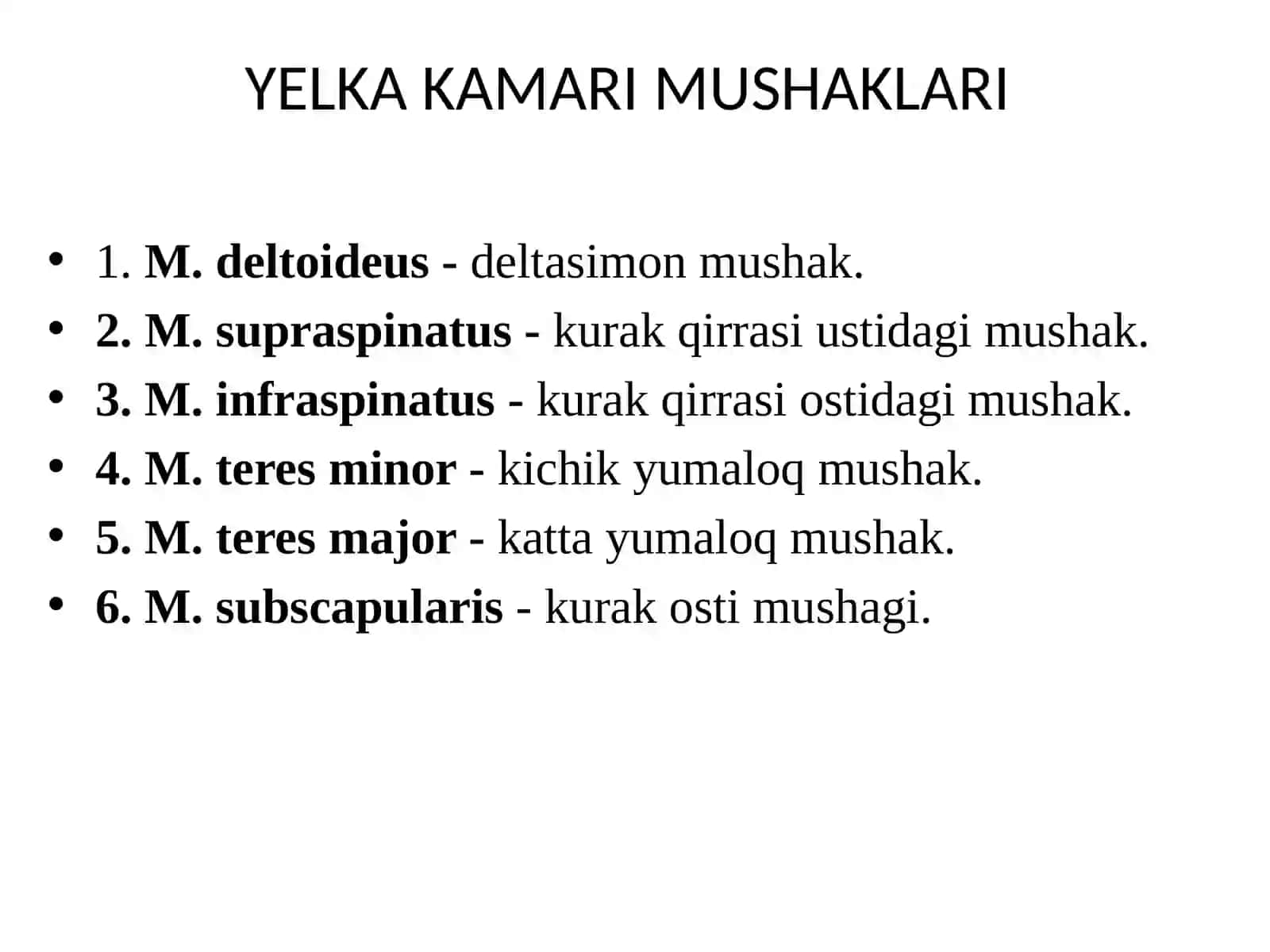 QO’LNING KAMAR VA ERKIN MUSHAKLARI 2