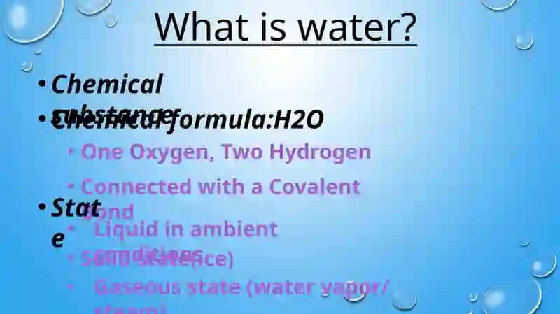 Water and Water Structure 2