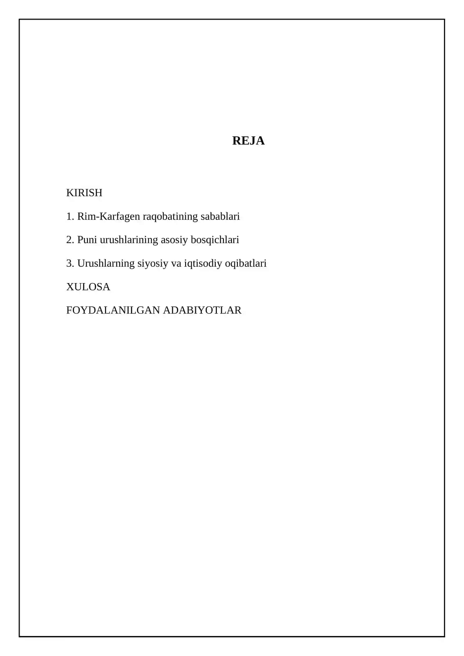 Eramizdan avvalgi III asrda Rimning Karfagenga qarshi kurashi 2
