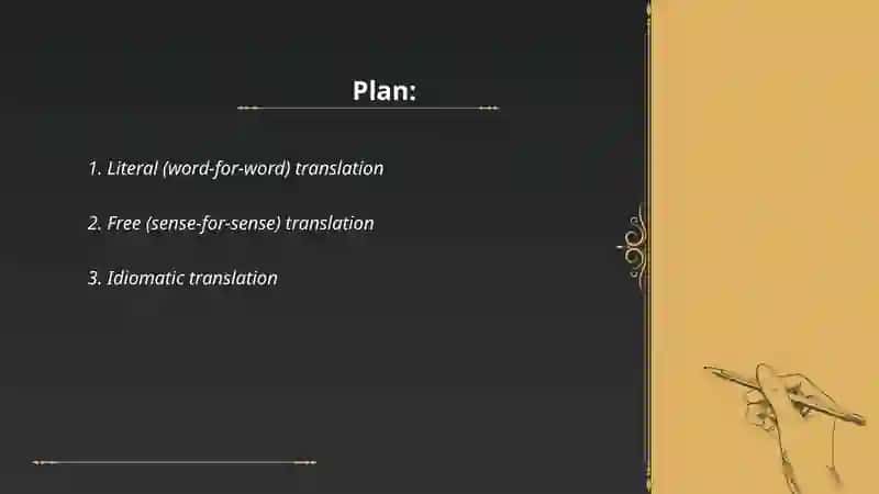 Types of translation 2