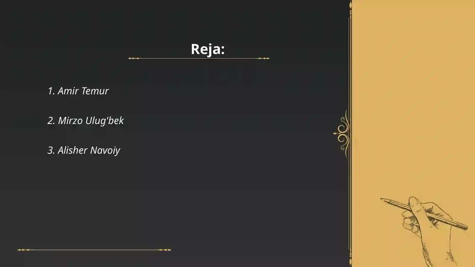 Amir Temur 2