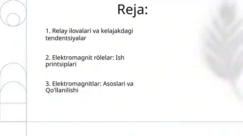Elektromagnit. Elektromagnit rele 2