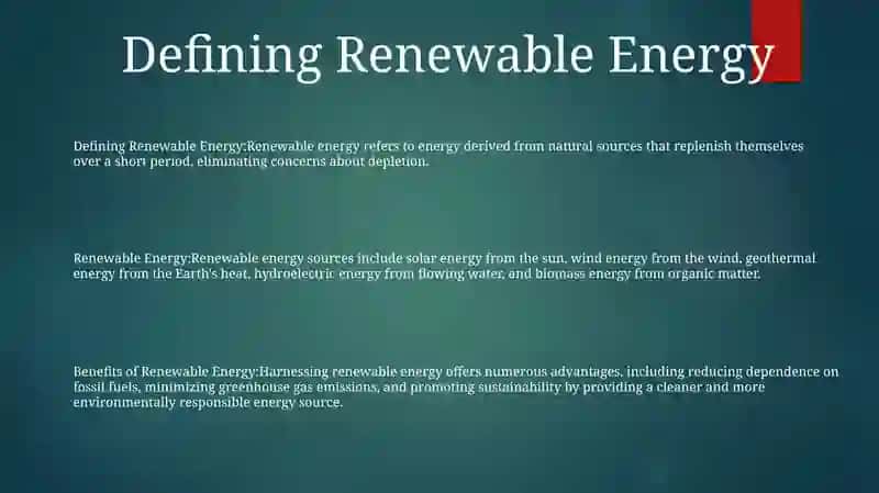 Renewable Energy 2