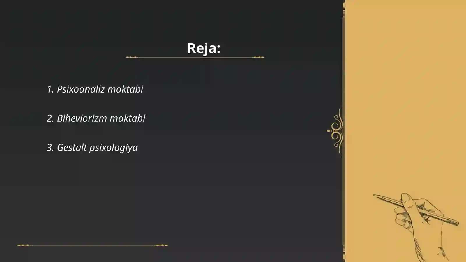 Psixoanaliz maktabi 2