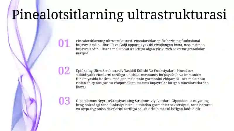 Epifizning Ultra Strukturaviy Tashkil Etilishi Va Funksiyalari 2