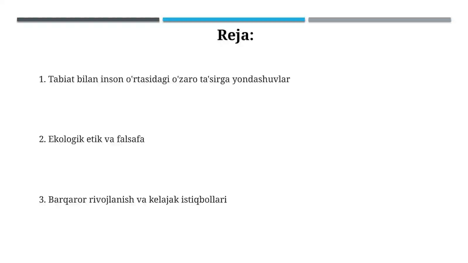 Tabiat bilan inson o'rtasidagi o'zaro ta'sirning yondashuvlari 2
