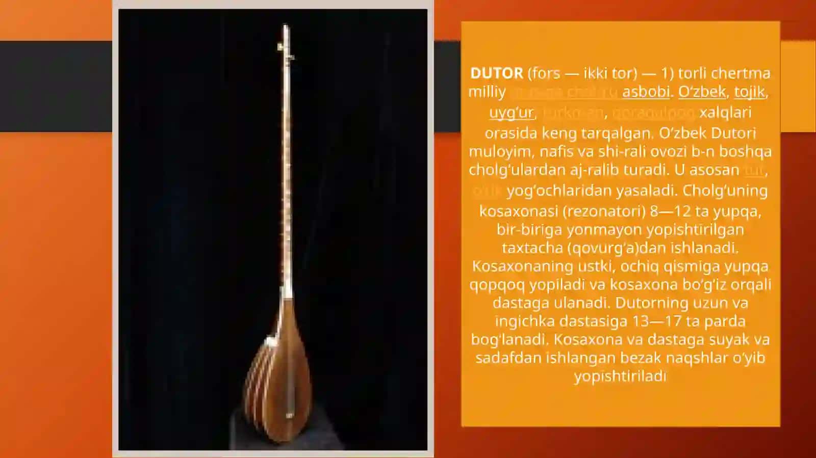 Musiqa cholgʻu asboblari 2
