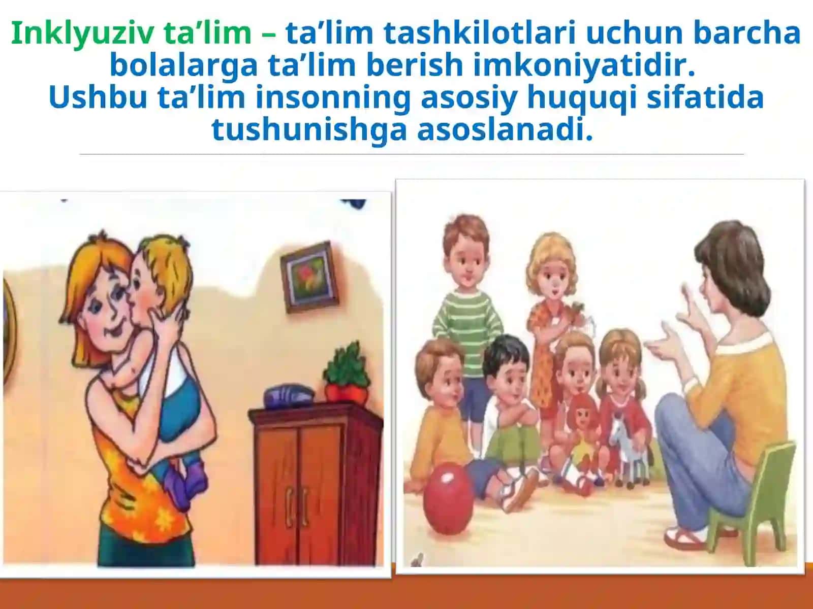 MAKTABGACHA INKLYUZIV TA’LIMGA ZAMONAVIY YONDOSHUVLAR 2
