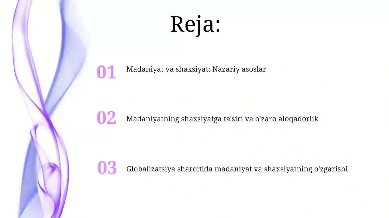 Madaniyat va shaxs 2