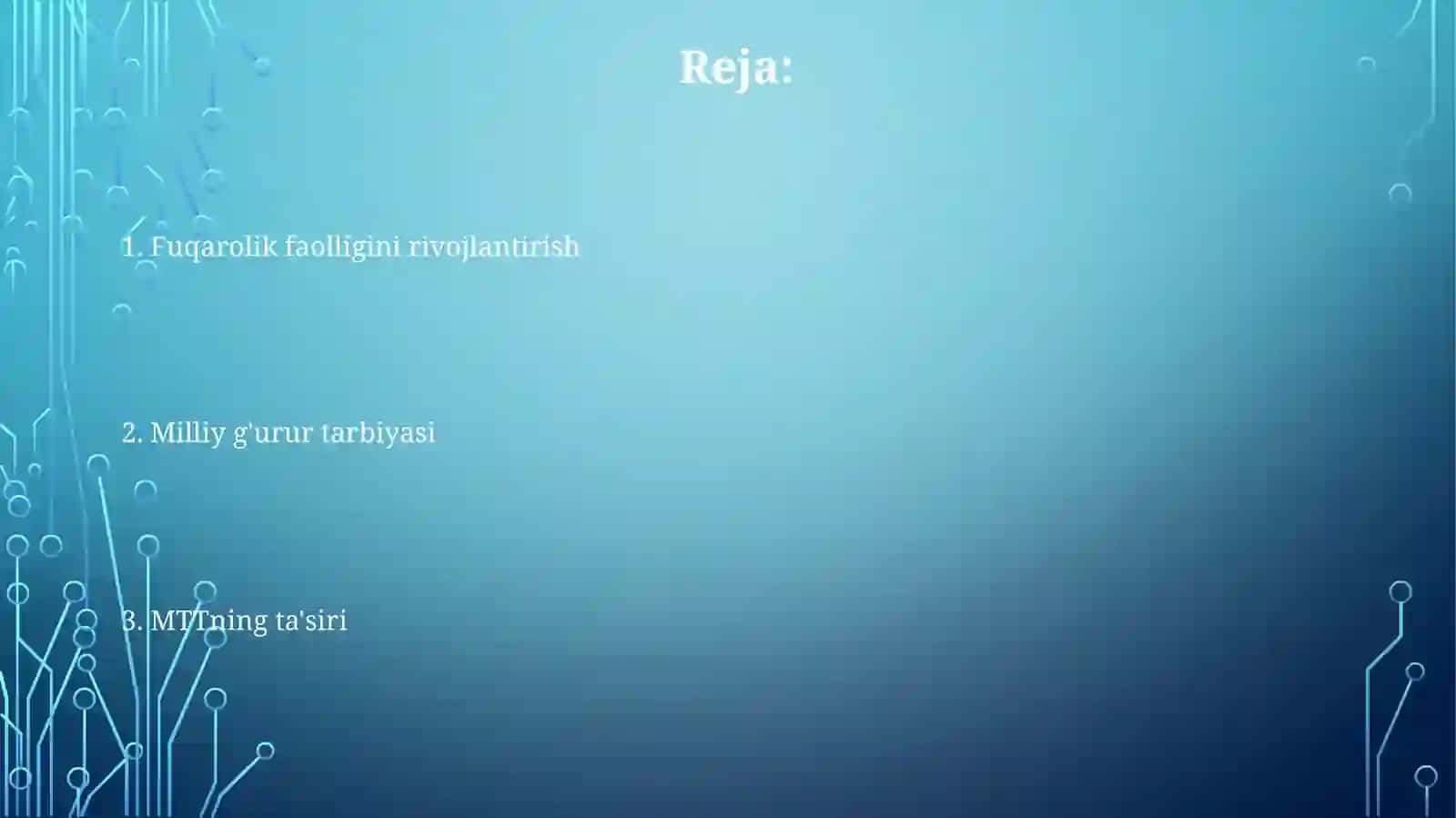 Bolalar vatanparvarlik ruxi va tarbiyalashda MTTning o'rni 2
