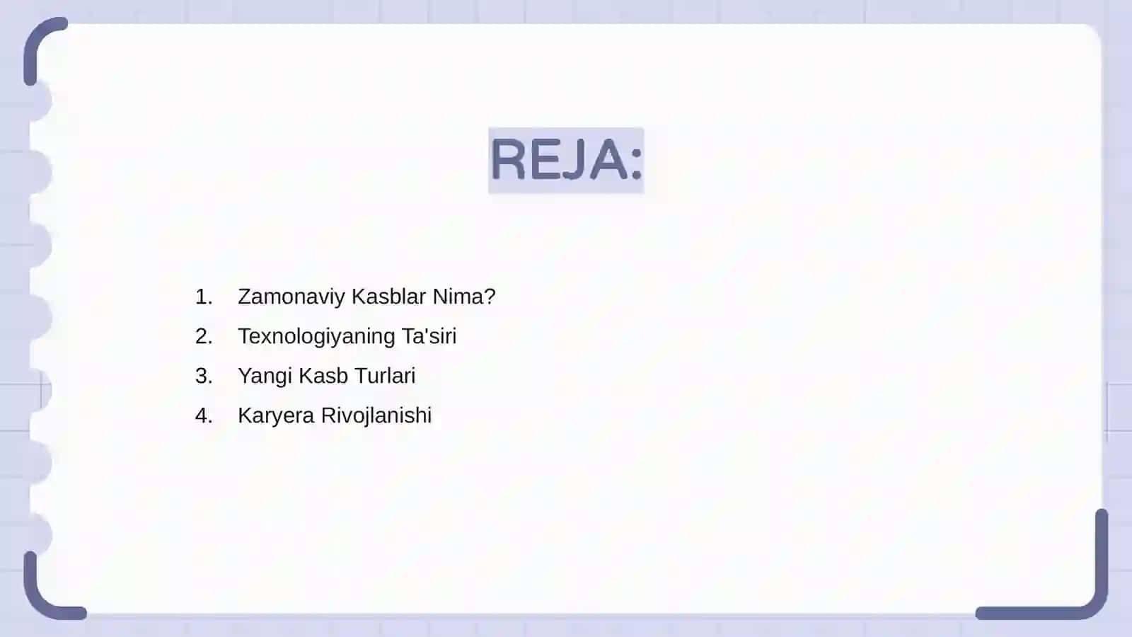 Zamonaviy kasblar 2