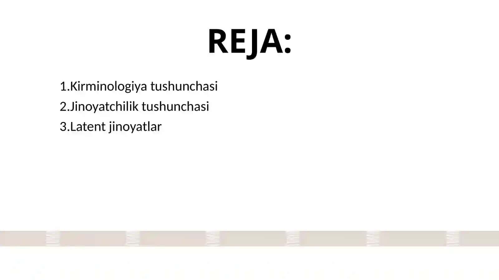 Kirminologiya tushunchasi 2