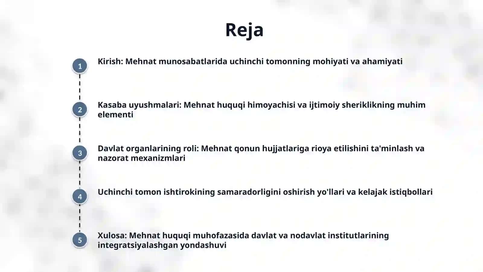 Mehnat huquqi munosabatlarida uchinchi tomon ishtiroki: kasaba uyushmalari va davlat organlari 2