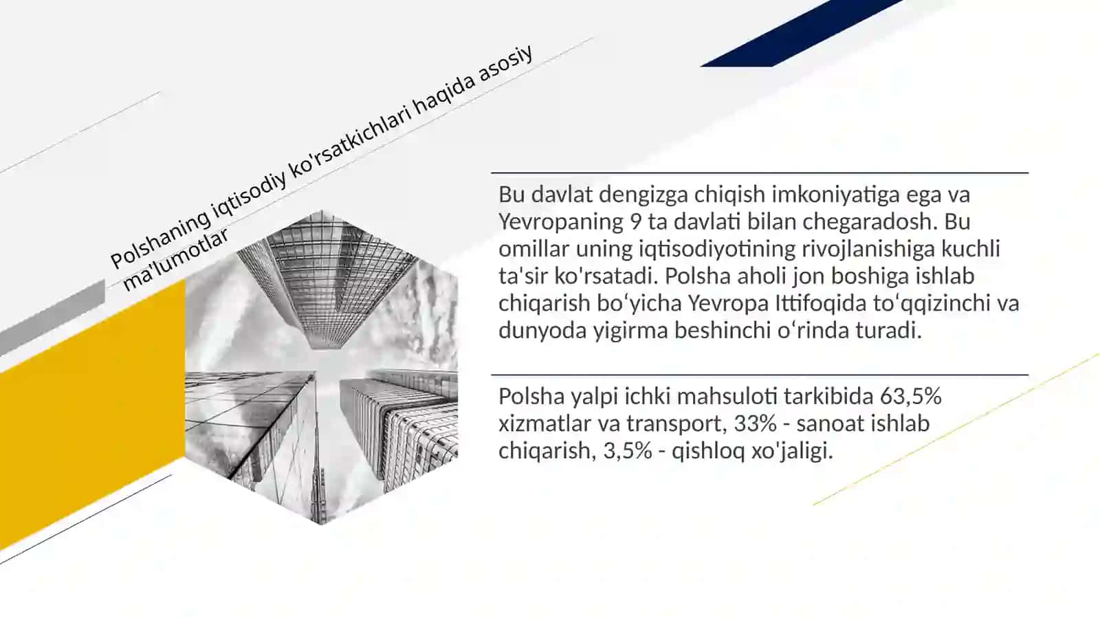 Polsha iqtisodi 2