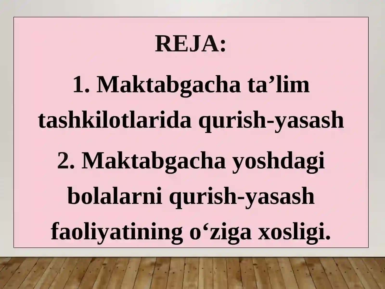 Maktabgacha yoshdagi bolalarni qurish-yasash faoliyatining o‘ziga xosligi 2