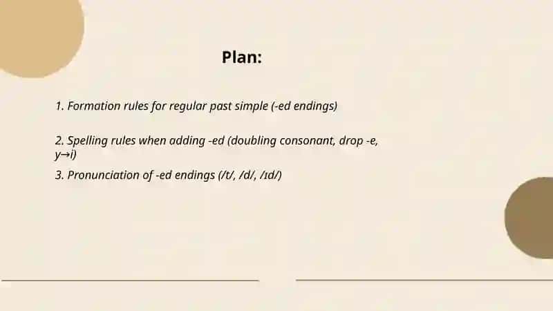 Past simple regular and irregular verb 2