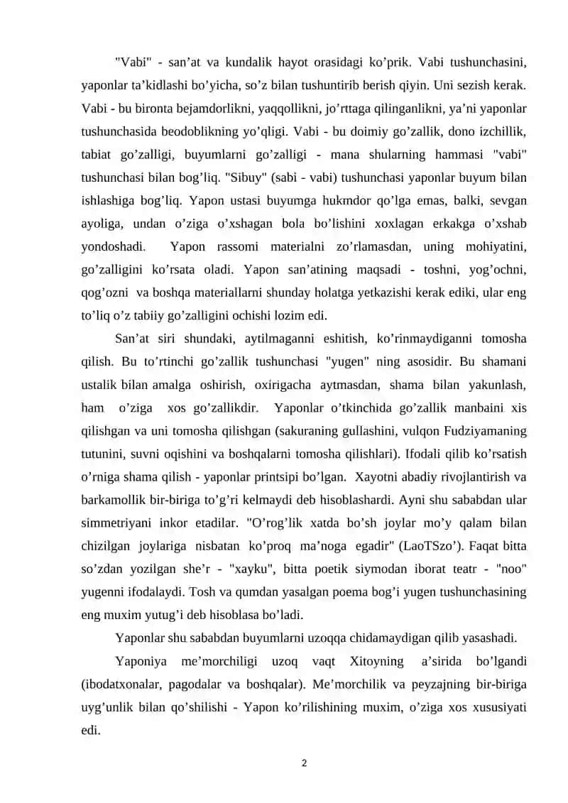 Yaponiya din va madaniyati 2