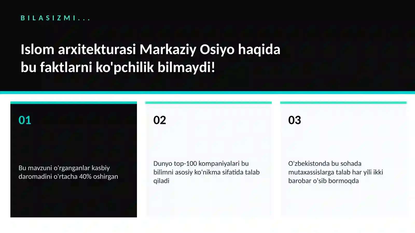 Islom arxitekturasi Markaziy Osiyo 2