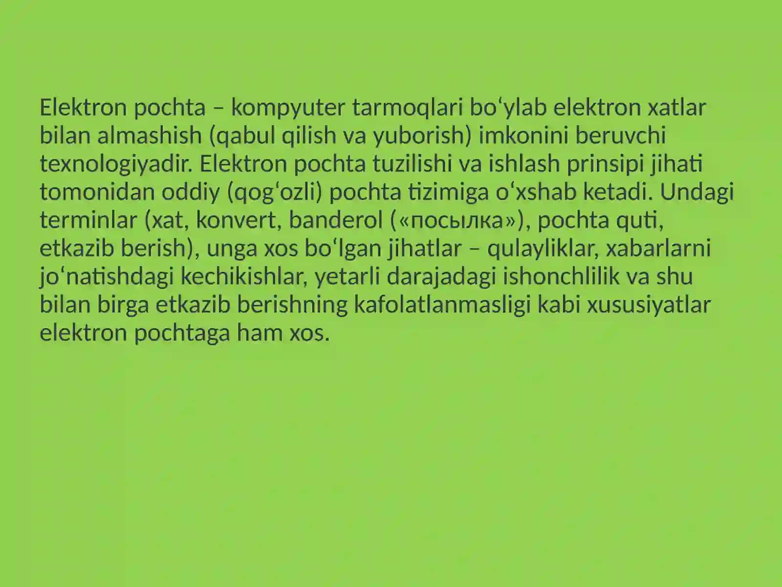 Internettarmog'ixizmatlari 2