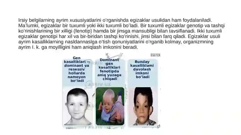 Irsiy kasalliklar 2
