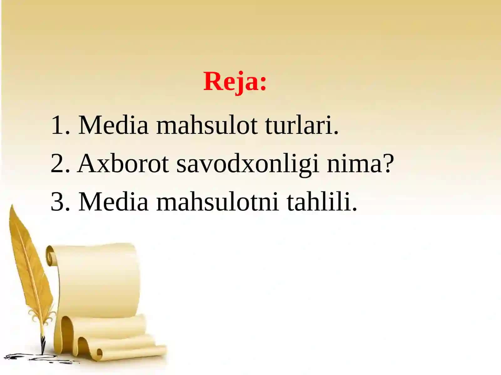 Mediasavodxonlik va axborot madaniyati fanining predmeti va jamiyattaraqiyoti 2