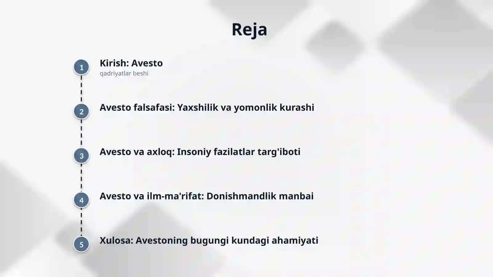 Avesto-xalqimiz diniy, axloqiy, ilmiy, adabiy qarashlarini ifoda etadigan bebaho ma'naviy me'ros 2