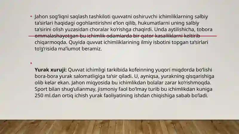 Quvvatli ichimliklar 2