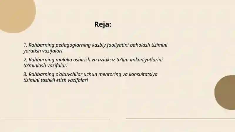 Pedagoglarning kasbiy faolligini oshirishda rahbarning vazifalari 2