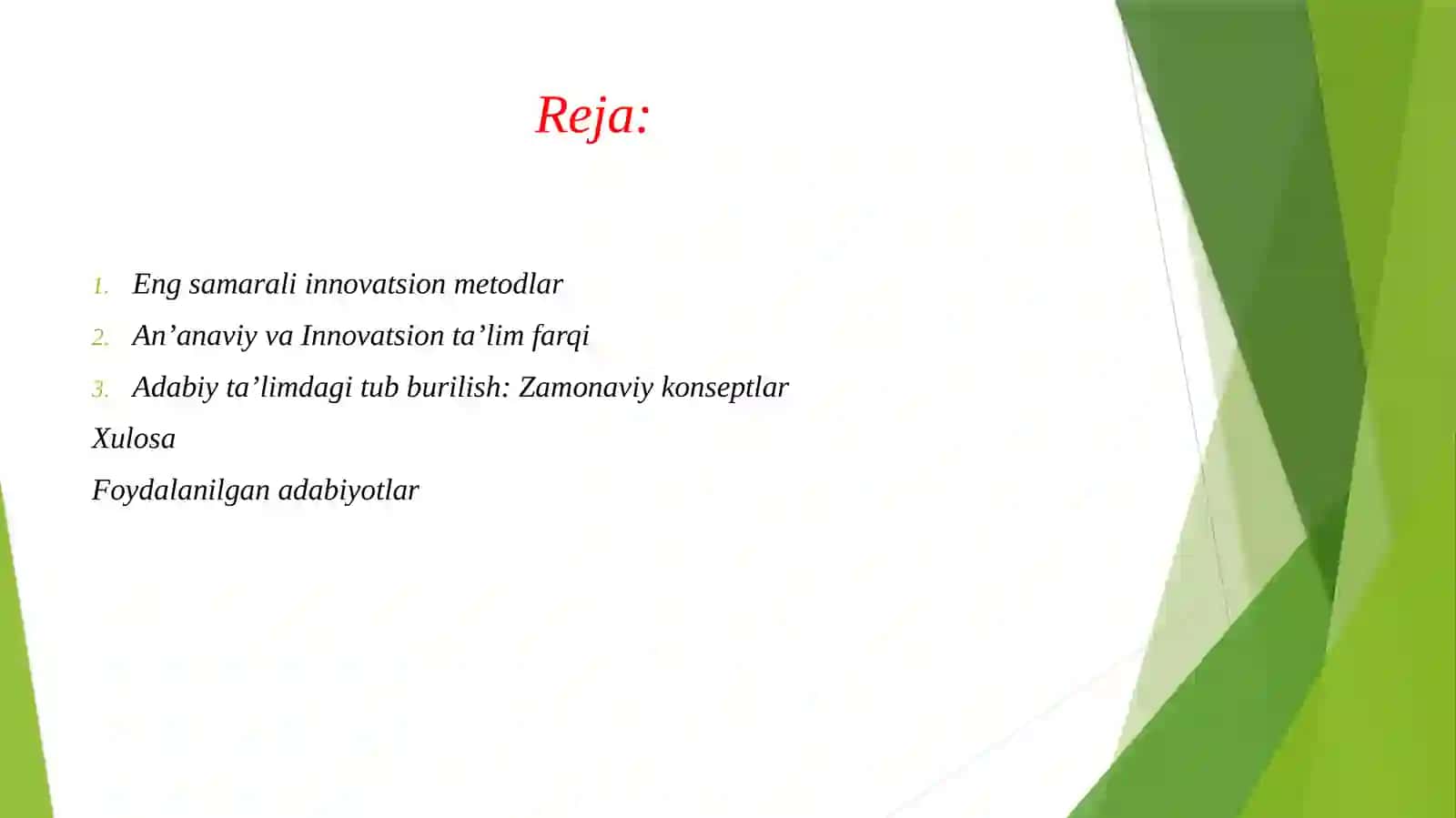 Adabiy ta’limda innovatsion yondashuv 2