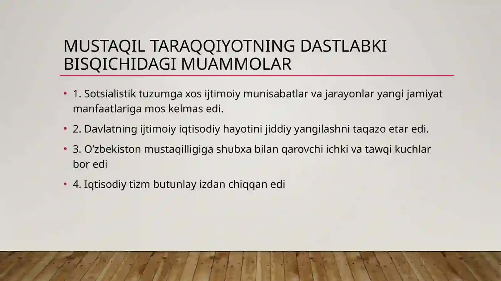 o’zbekistonning o’ziga xos istiqlol va taraqqiyot yo’li 2