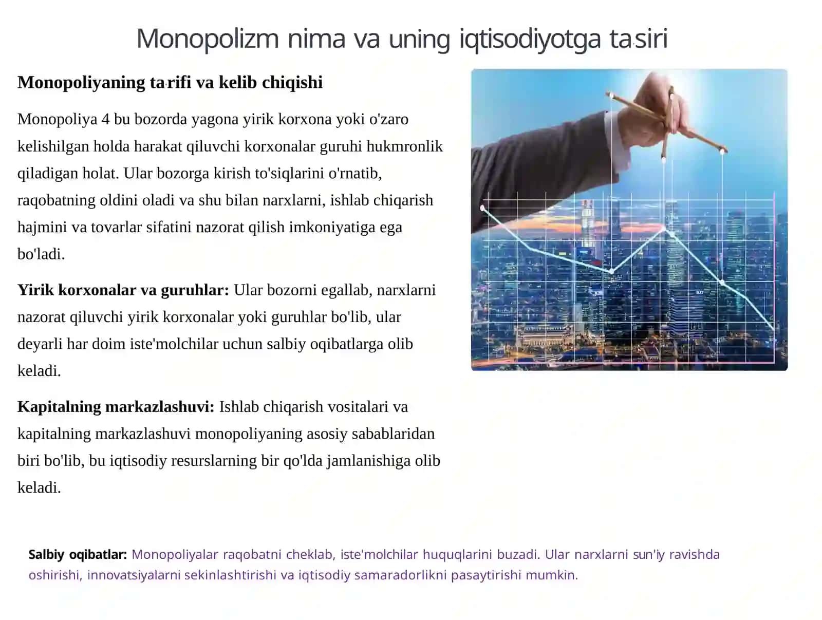 Monopolizmga qarshi siyosat va raqobatni rivojlantirish 2