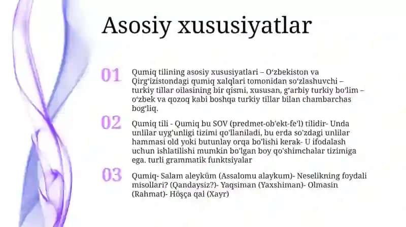 Qumiq Tili Haqida Ma’Lumotlar Va Unga Misollar 2