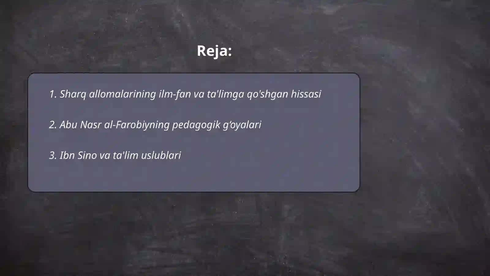 Sharq allomalarining pedagogika fani rivojiga qo'shgan hissasi 2