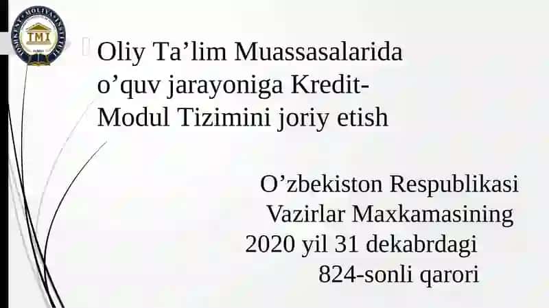 KREDIT TIZIMI 2