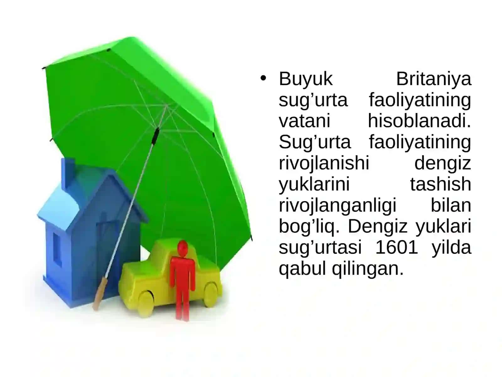 Buyuk Britaniya sug’urta tizimi 2