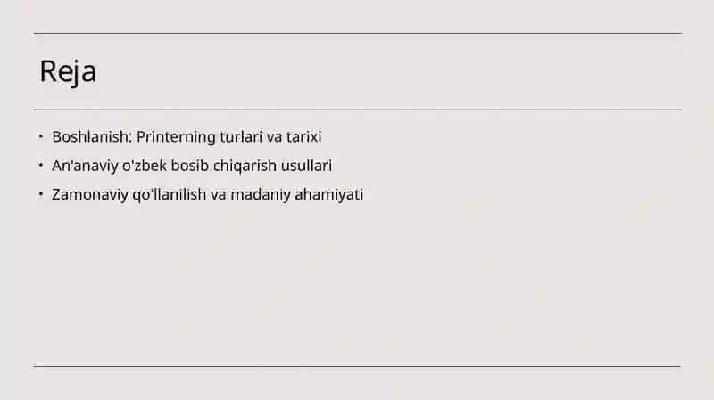 Printerning turlari 2