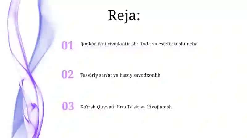 Tasviriy san'at va hissiy savodxonlik 2