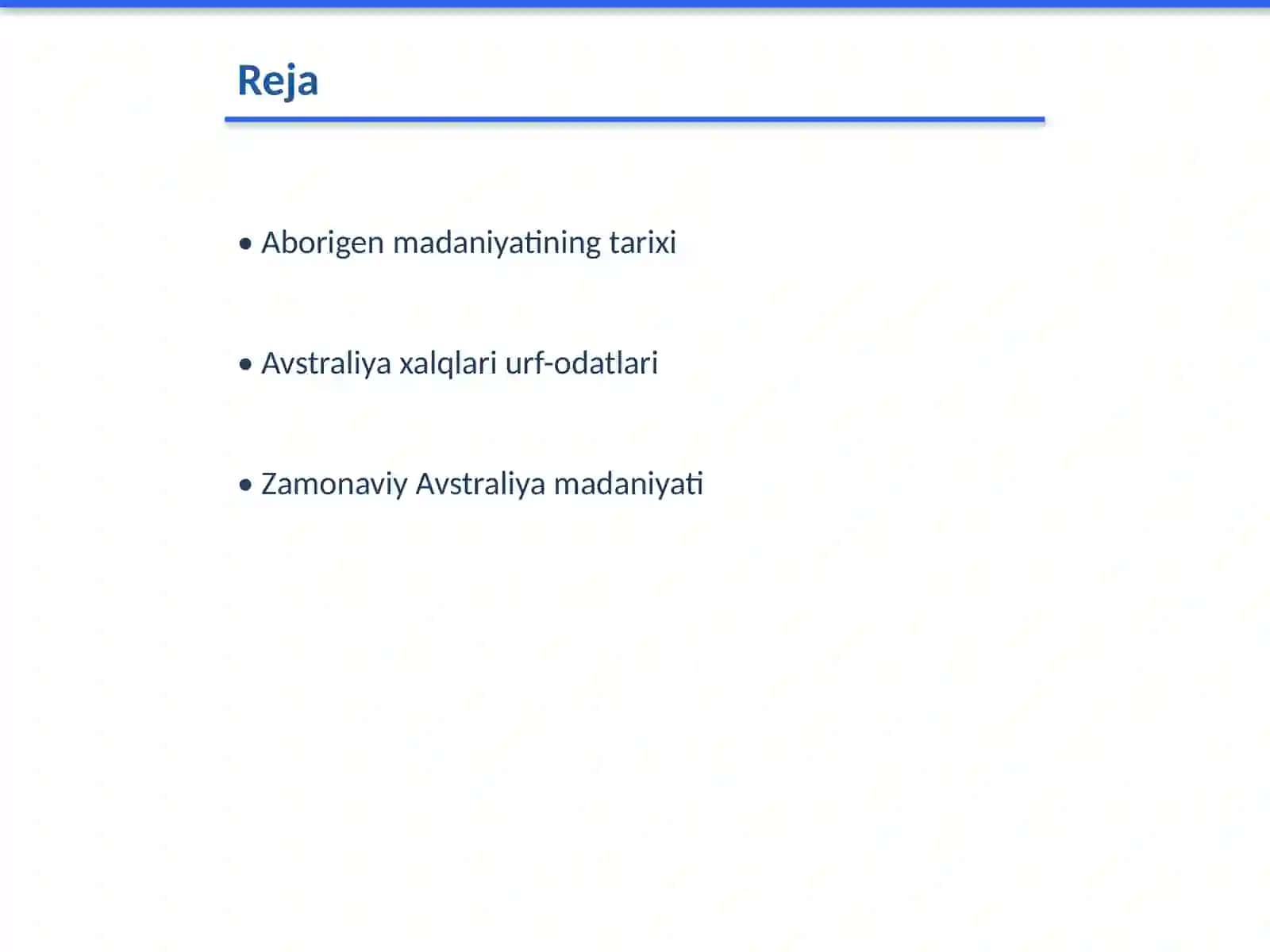 Avstraliya xalqlari madaniyati 2