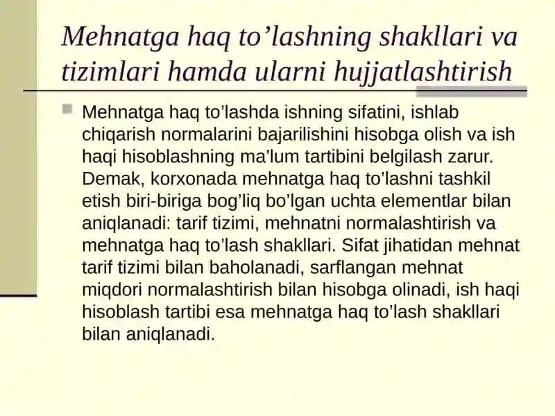 Ishchihaqishakllari. Ishhaqisistemalari 2