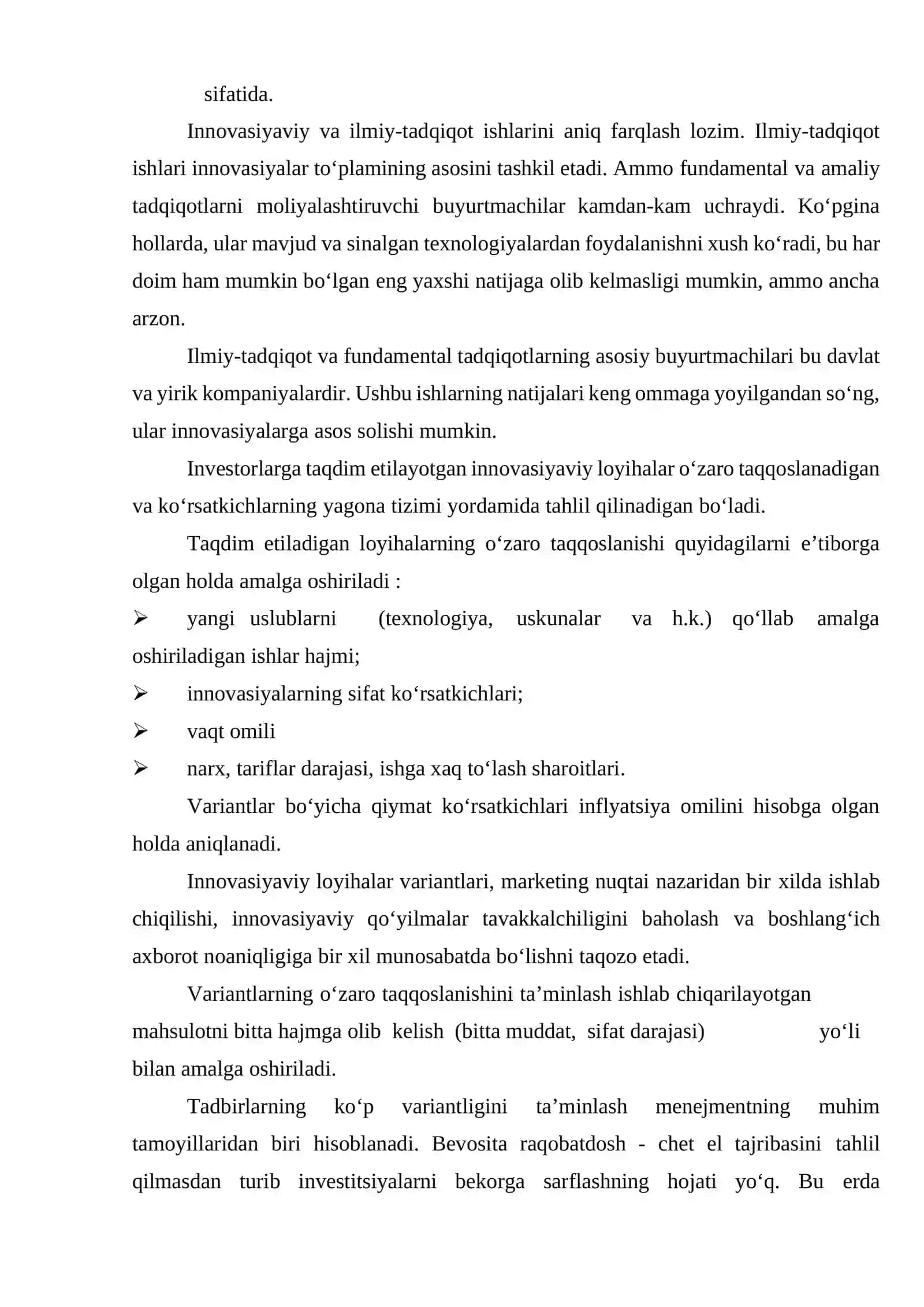 Innovatsion iqtisodiyotni rivojlantirish omillari 2