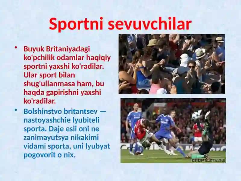 Buyuk Britaniyada sport 2