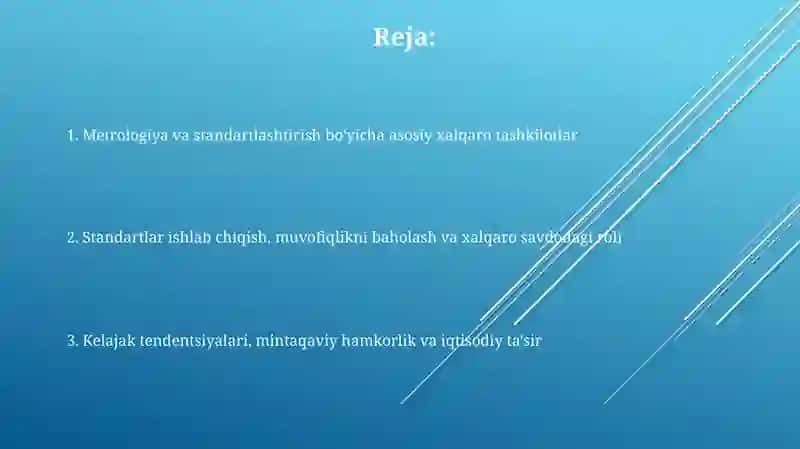 Metralogiya va standartlashtirish boʻyicha xalqaro tashkilotlar 2